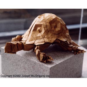 Tortuga de origami de Eric Joisel